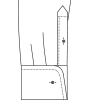 manschette für manschettenknöpfe