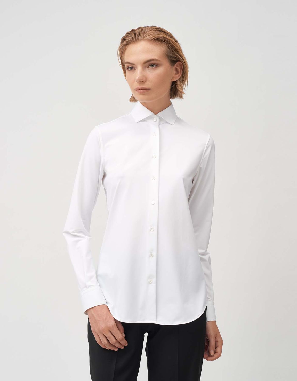 Shirt White Twill Regular Fit 4