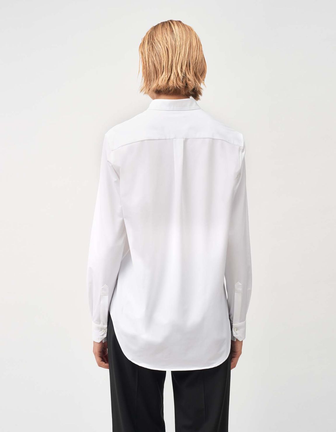 Camisa Blanco Active Liso Regular Fit 4