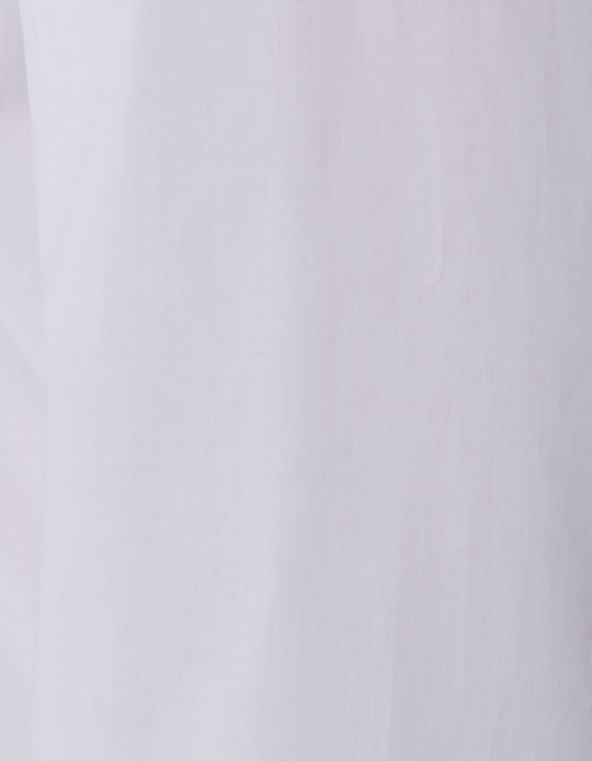 Camicia Collo coreano Tinta Unita Popeline Bianco Evolution Classic Fit 4