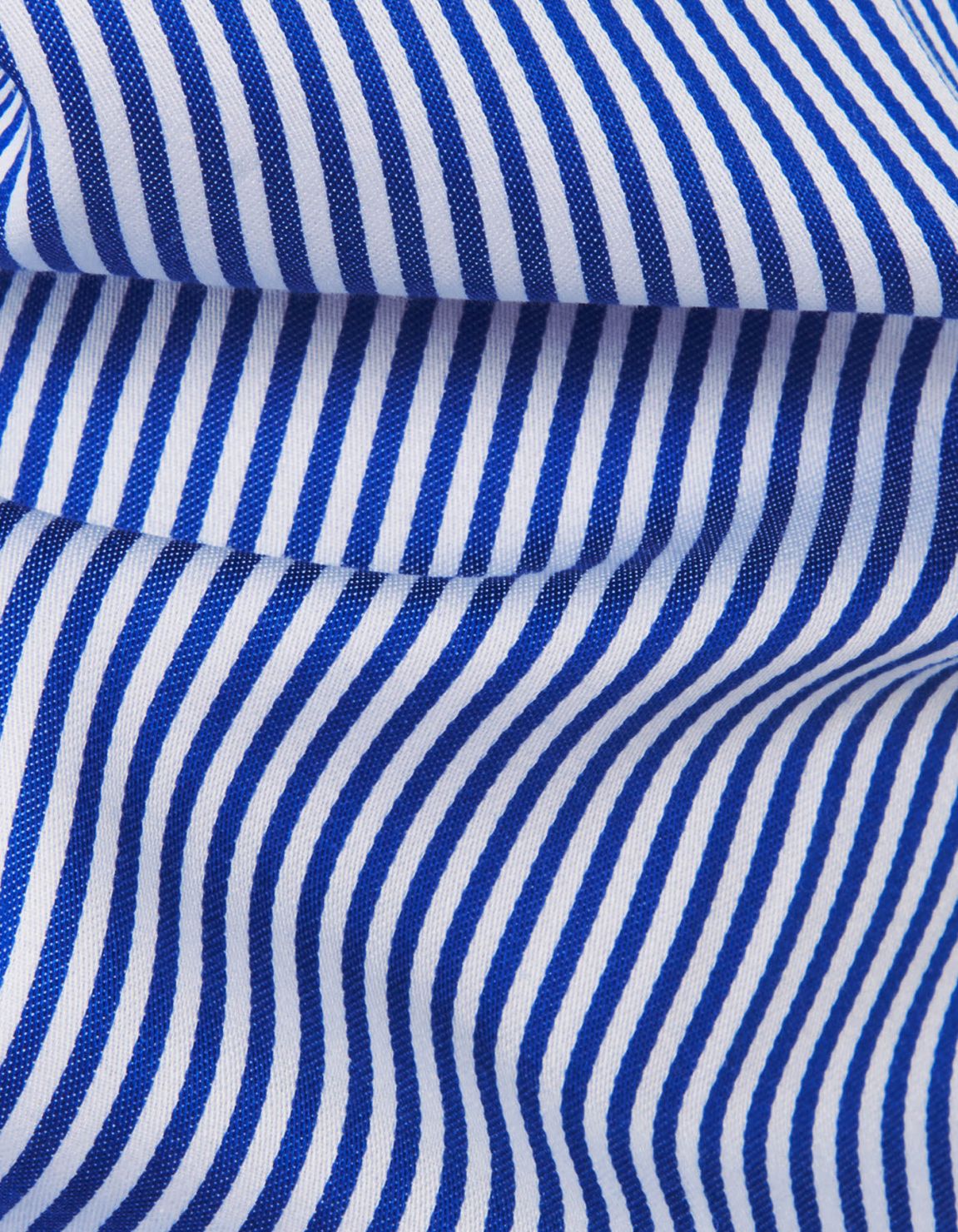 Camicia Collo italiano Righe Twill Blu Evolution Classic Fit 4