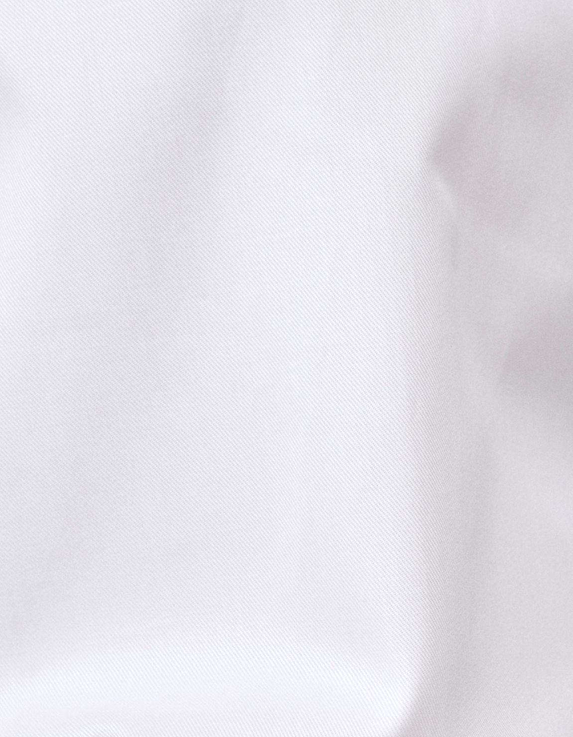 Camisa Cuello francés pequeño Blanco Sarga Liso Evolution Classic Fit 2