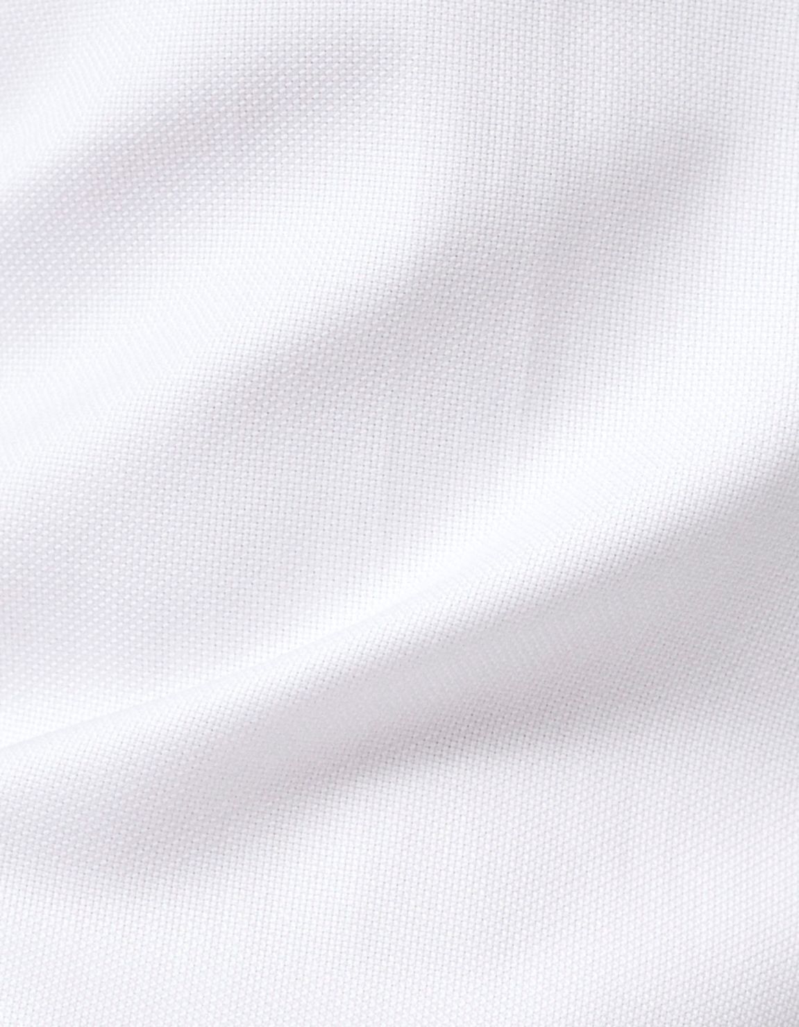 Chemise Col français Blanc Oxford Unie Tailor Custom Fit 2