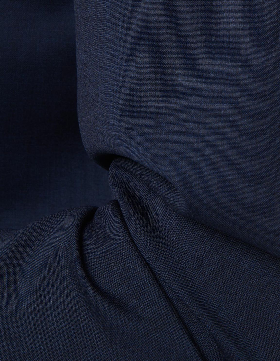 Dark Blue Canvas Solid colour Shirt Collar cutaway Tailor Custom Fit 8