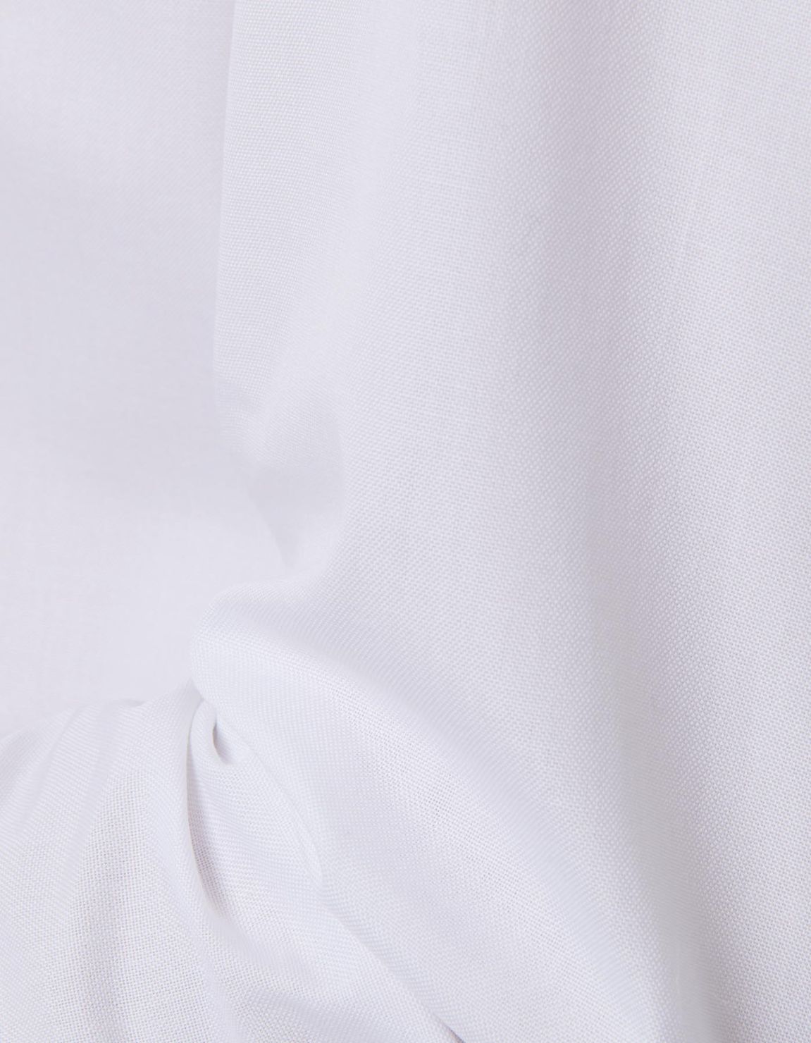 Camicia Collo italiano Tinta Unita Oxford Bianco Tailor Custom Fit 4