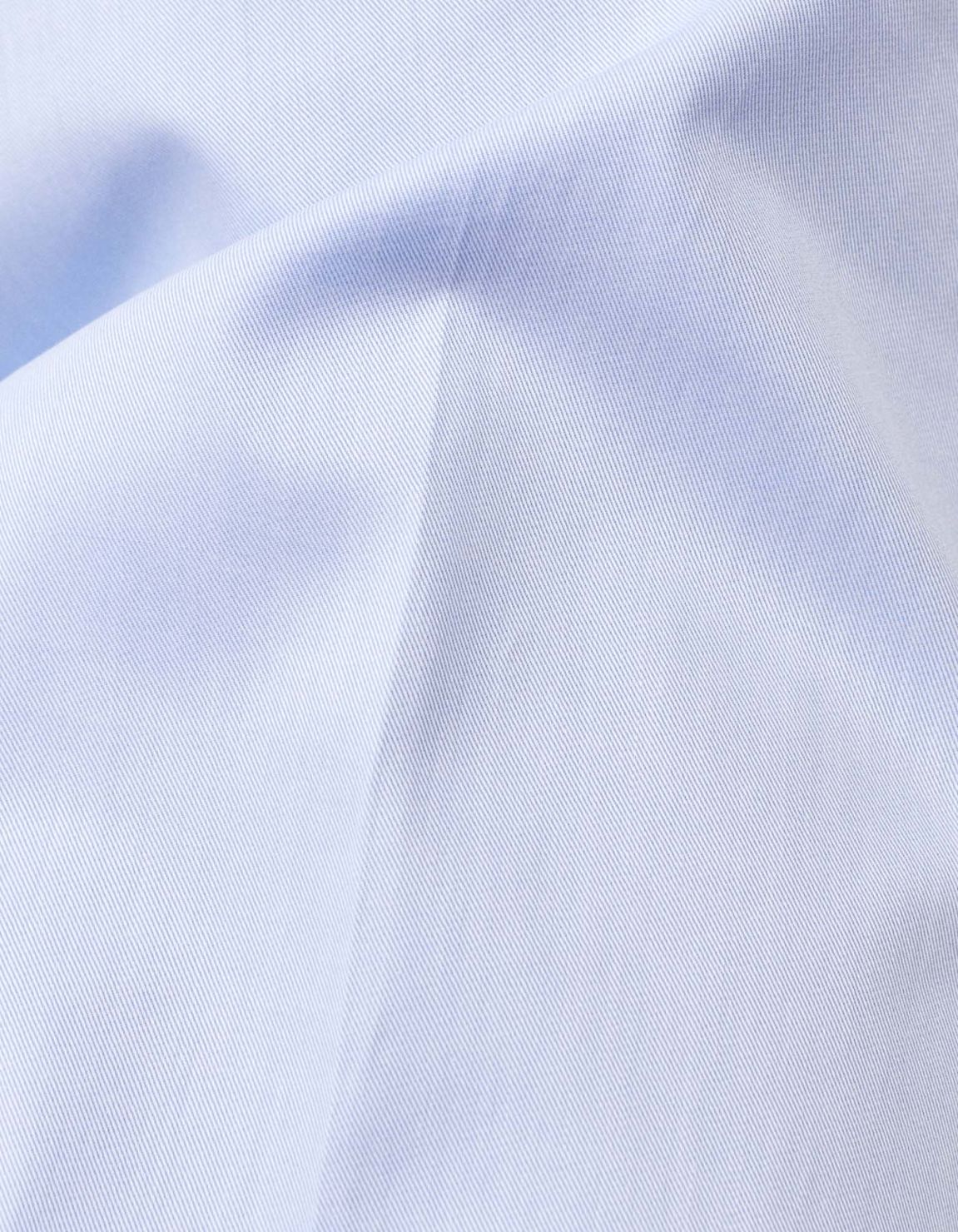 Shirt Collar small cutaway Light Blue Twill Tailor Custom Fit 2