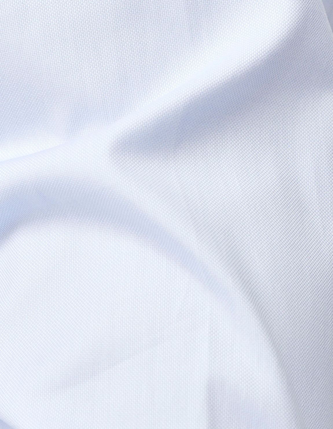 Camisa Cuello francés Celeste claro Oxford Liso Slim Fit 2