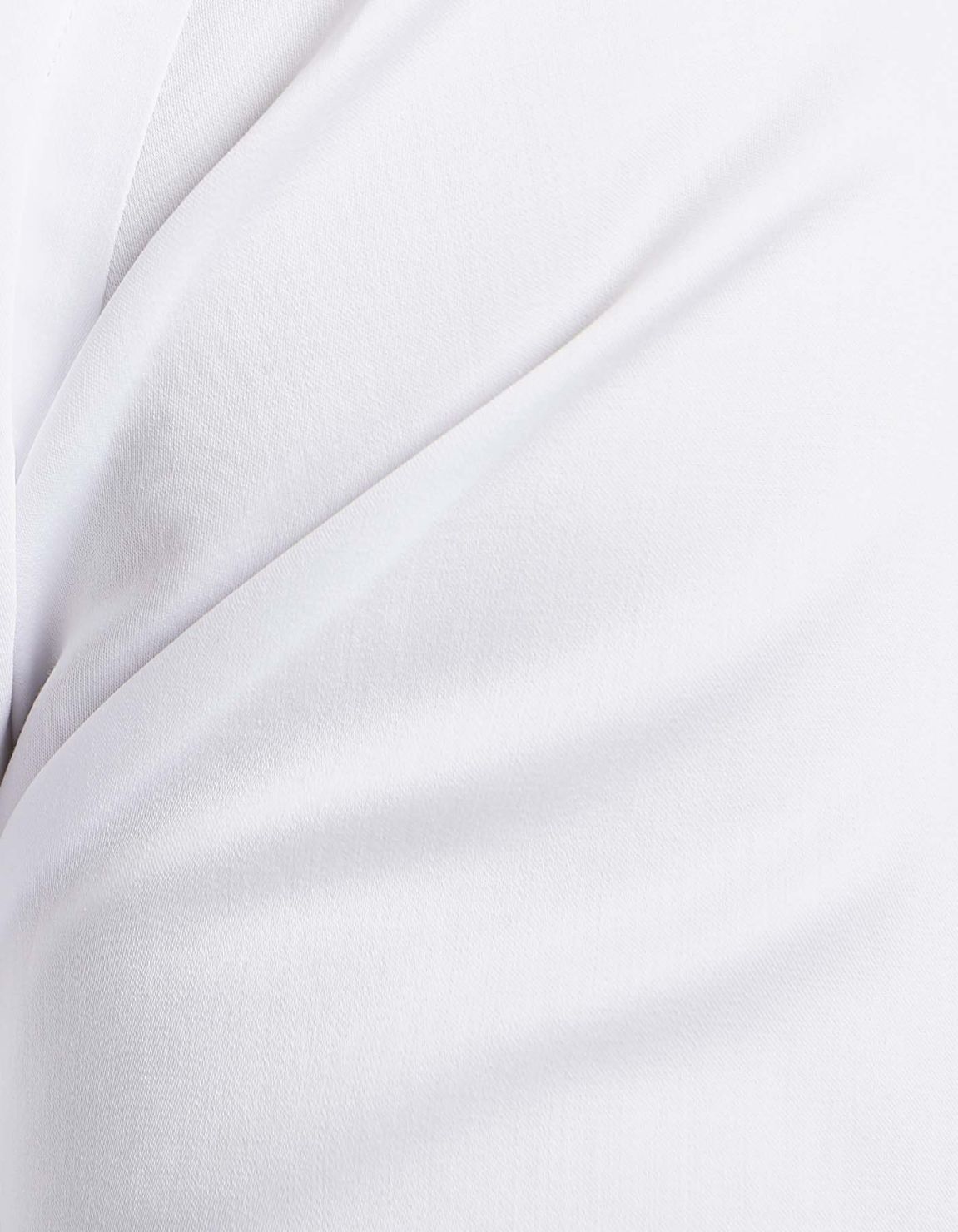White Canvas Solid colour Shirt Collar cutaway Slim Fit 2