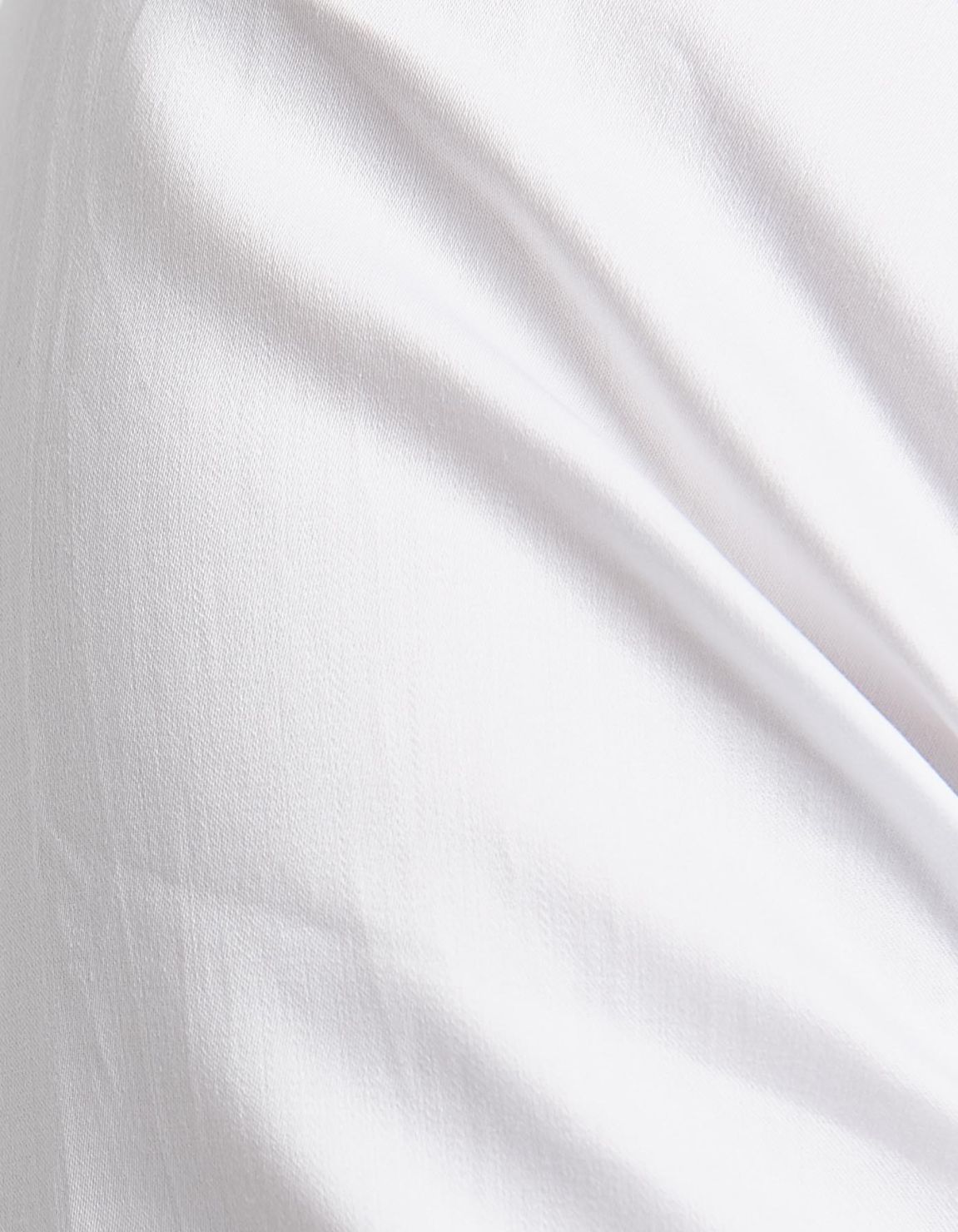 Camisa Cuello diplomático Blanco Tela Liso Slim Fit 2