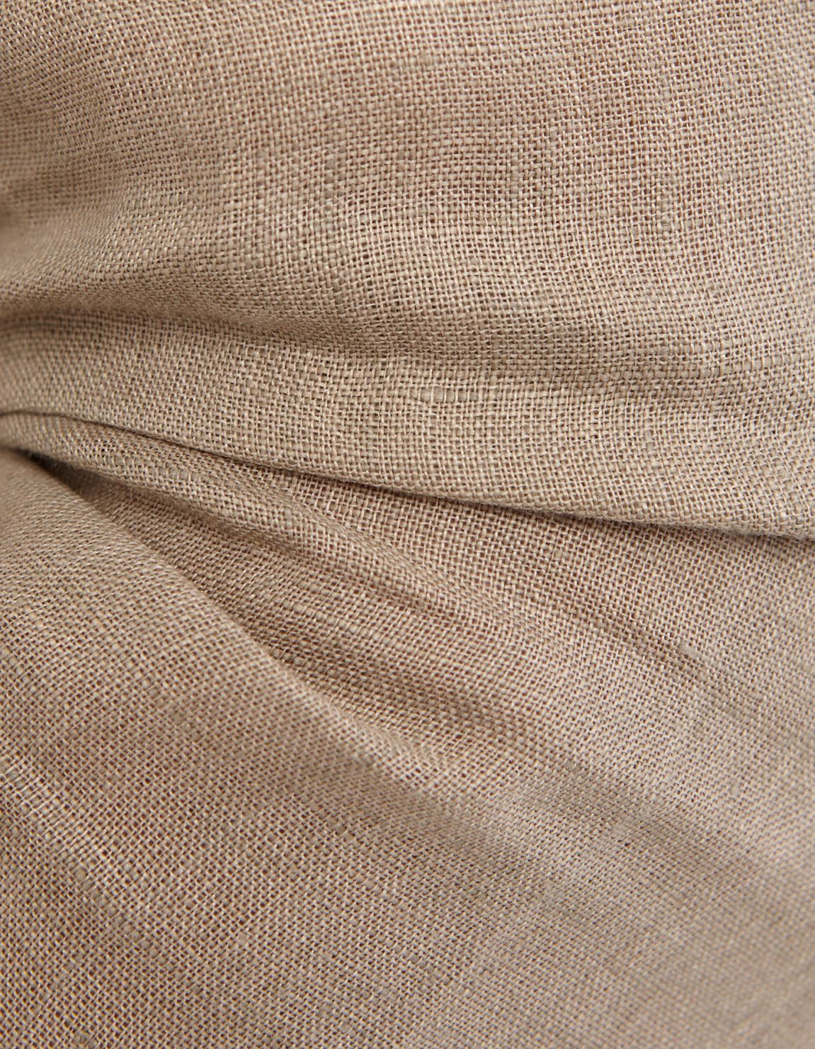 Camisa Cuello francés Liso Lino Arena Tailor Custom Fit 4