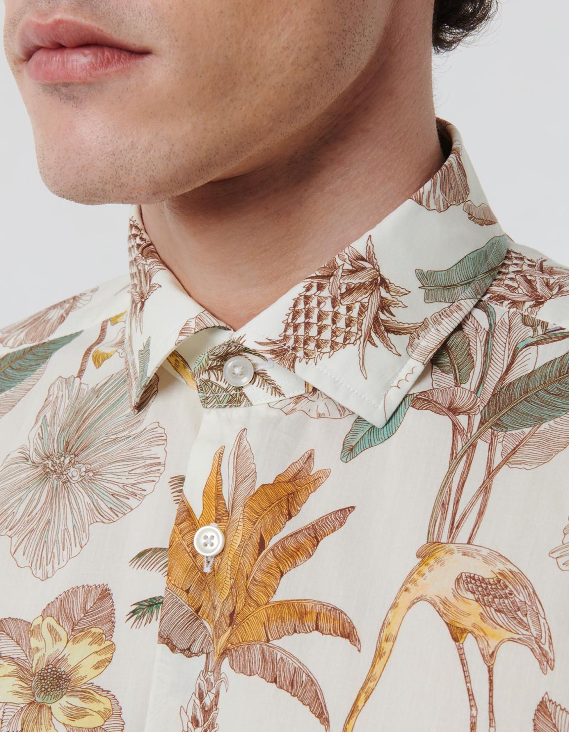 Multicolour Poplin Pattern Shirt Collar small cutaway Tailor Custom Fit 2