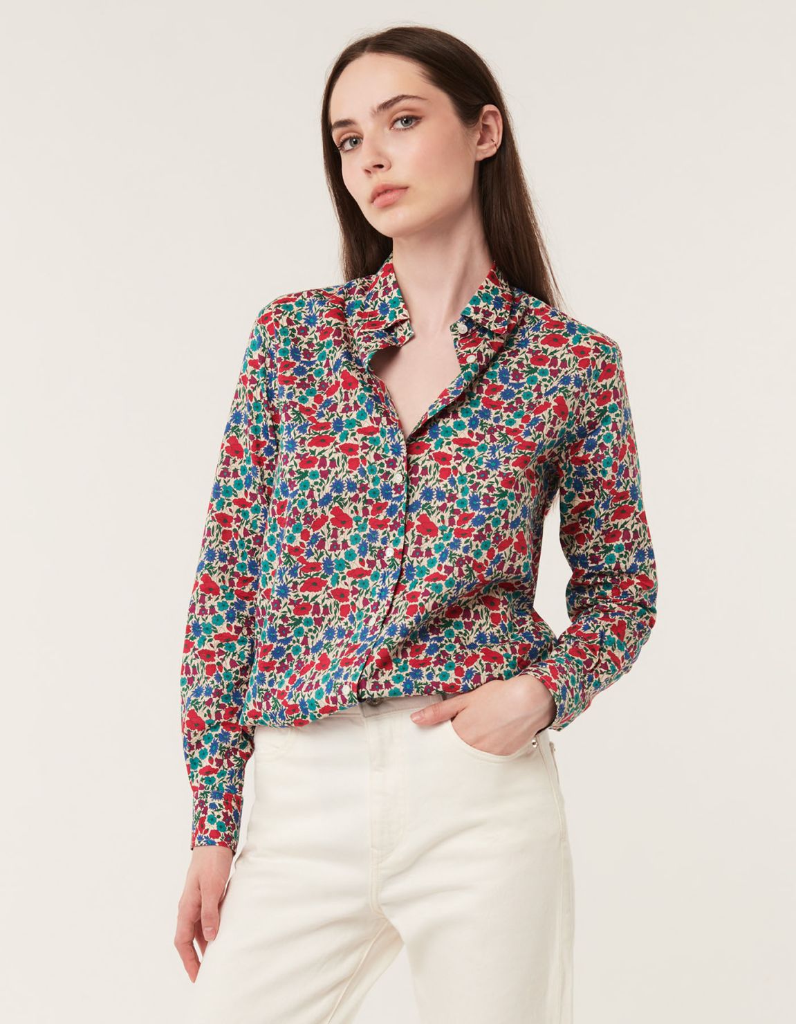 Shirt Multicolour Cotton Pattern Regular Fit 5