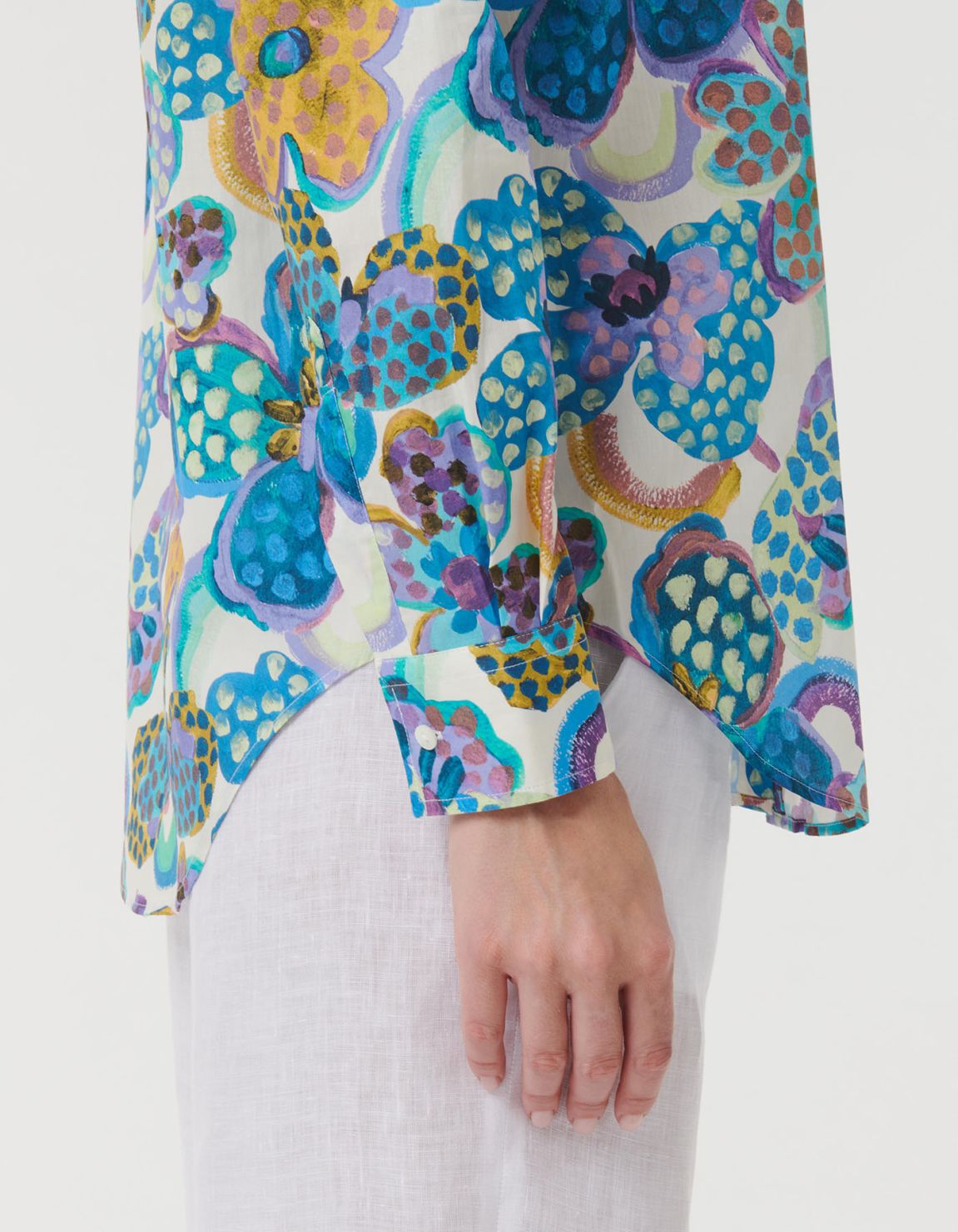Shirt Multicolour Cotton Pattern Regular Fit 4