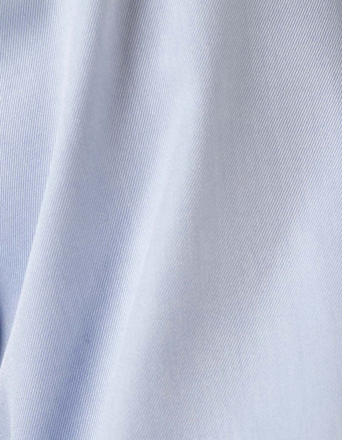 Light Blue Twill Solid colour Shirt Collar small cutaway Evolution Classic Fit 4