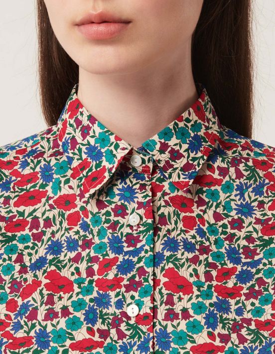 Shirt Multicolour Cotton Pattern Regular Fit hover