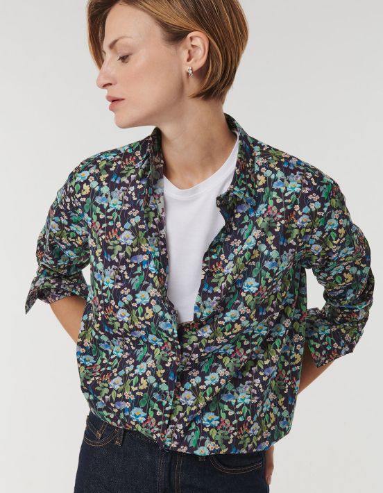 Shirt Multicolour Cotton Pattern Regular Fit