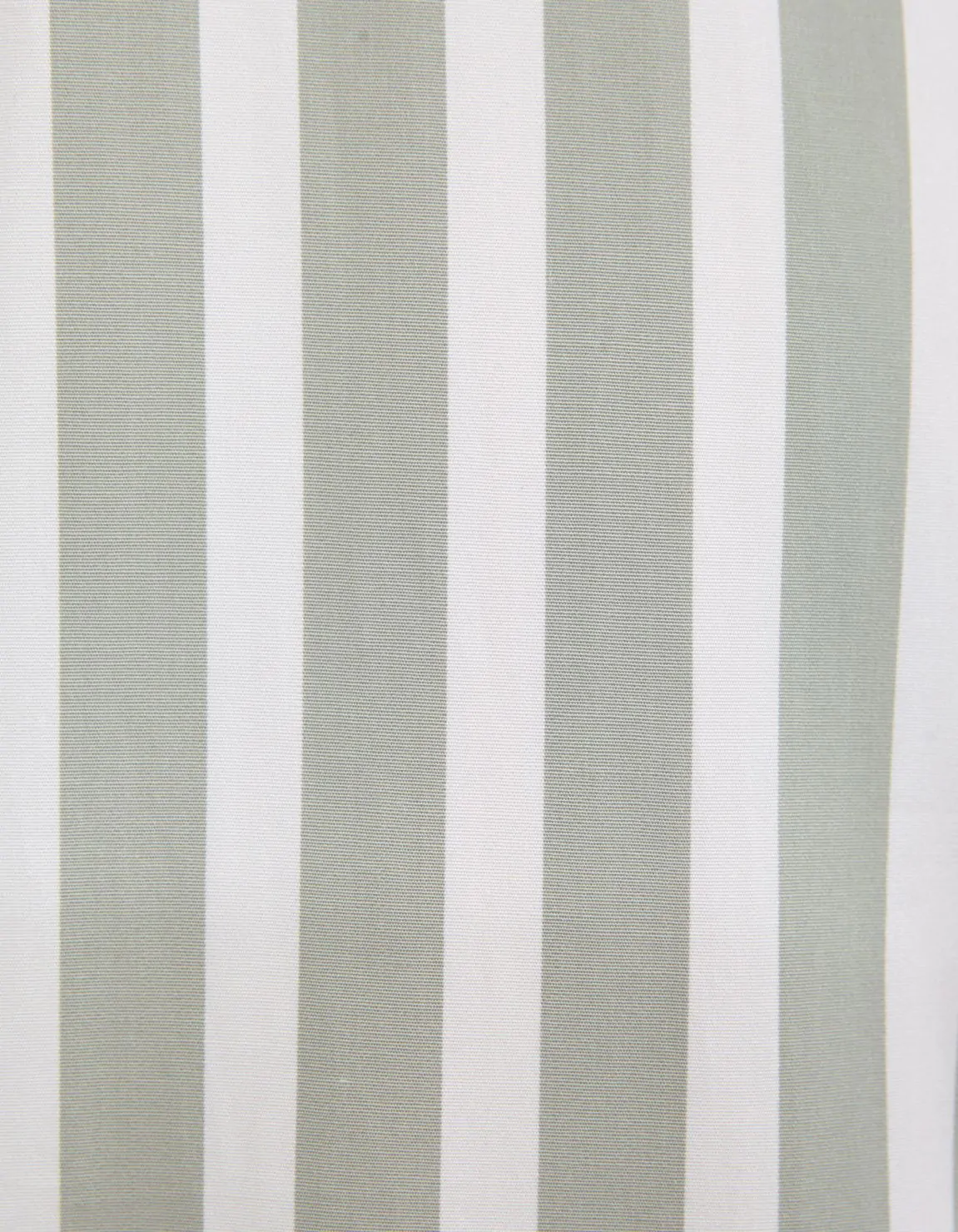 Sage Green Poplin Stripe Shirt Collar spread Evolution Classic Fit 4