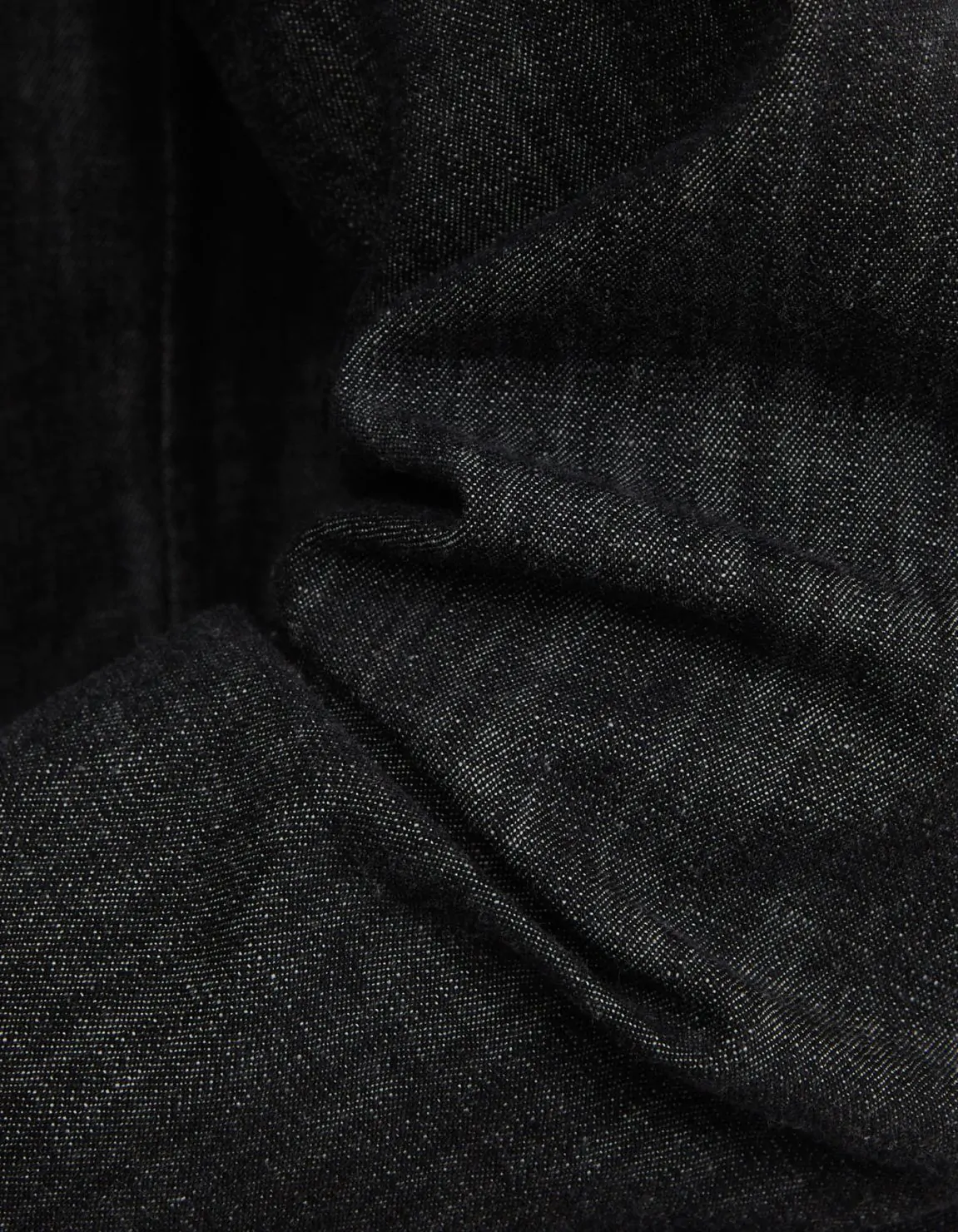 Camicia Collo francese Tinta Unita Indaco Nero Tailor Custom Fit 4