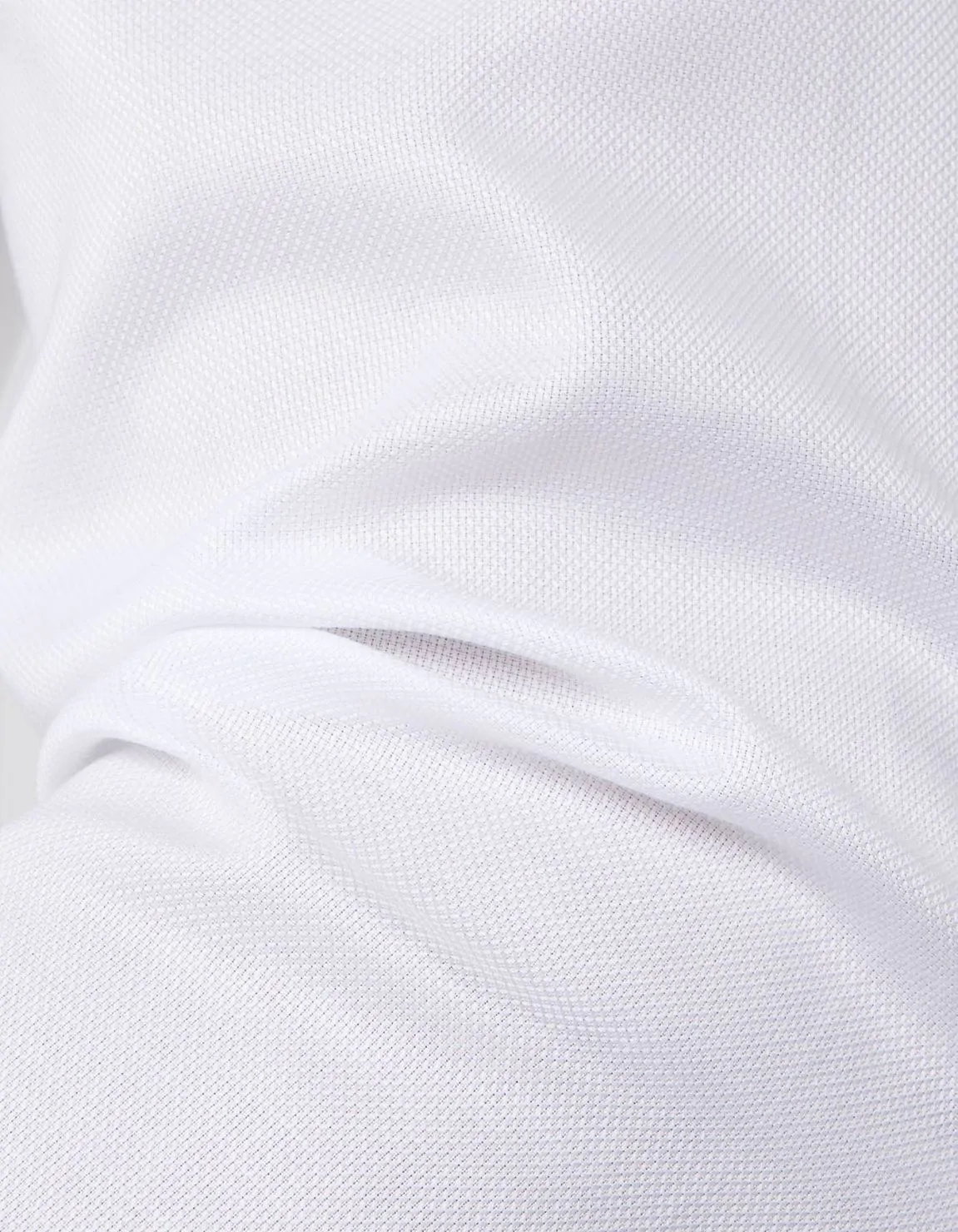 White Oxford Solid colour Shirt Collar spread Tailor Custom Fit 4
